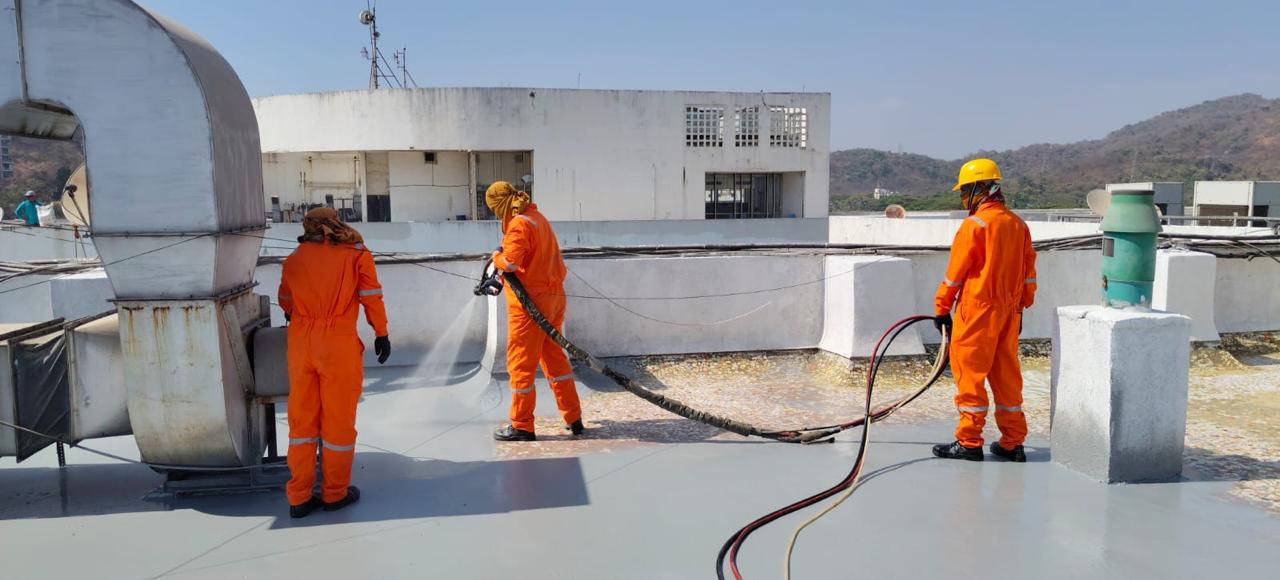 Polyurea Coating Application