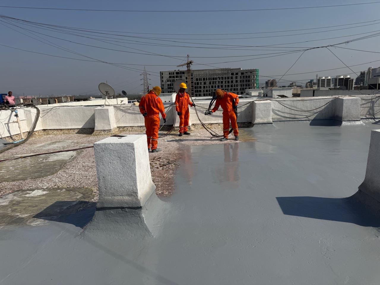 Heavy-duty industrial protection barrier coating
