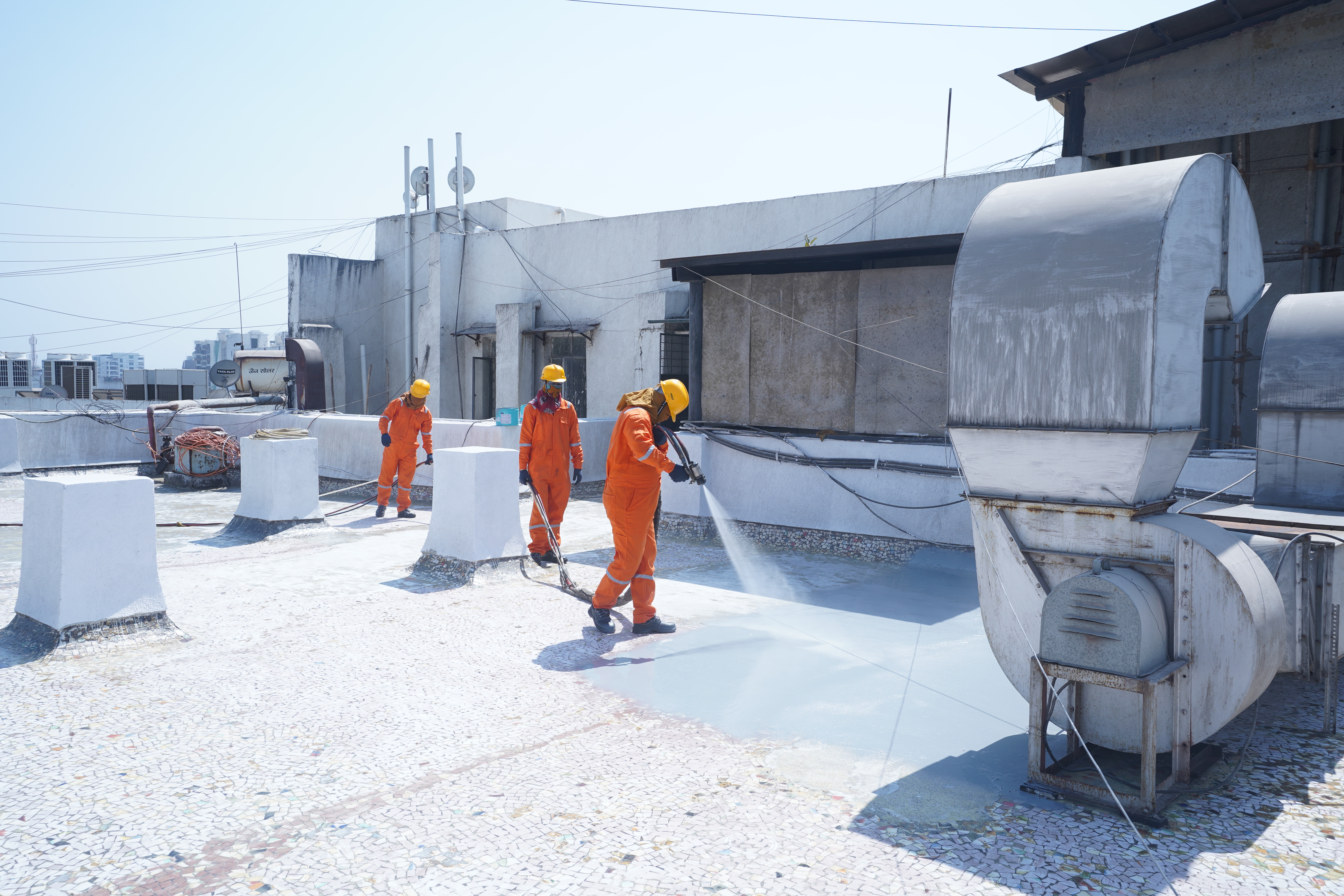 Polyurea Coating Application